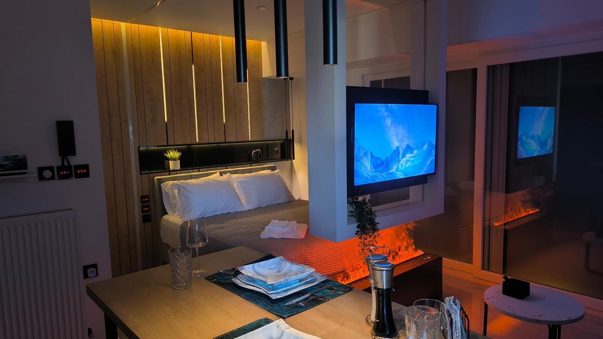 Larisa Absolute Suites, Sky View Smart Home 외부 사진