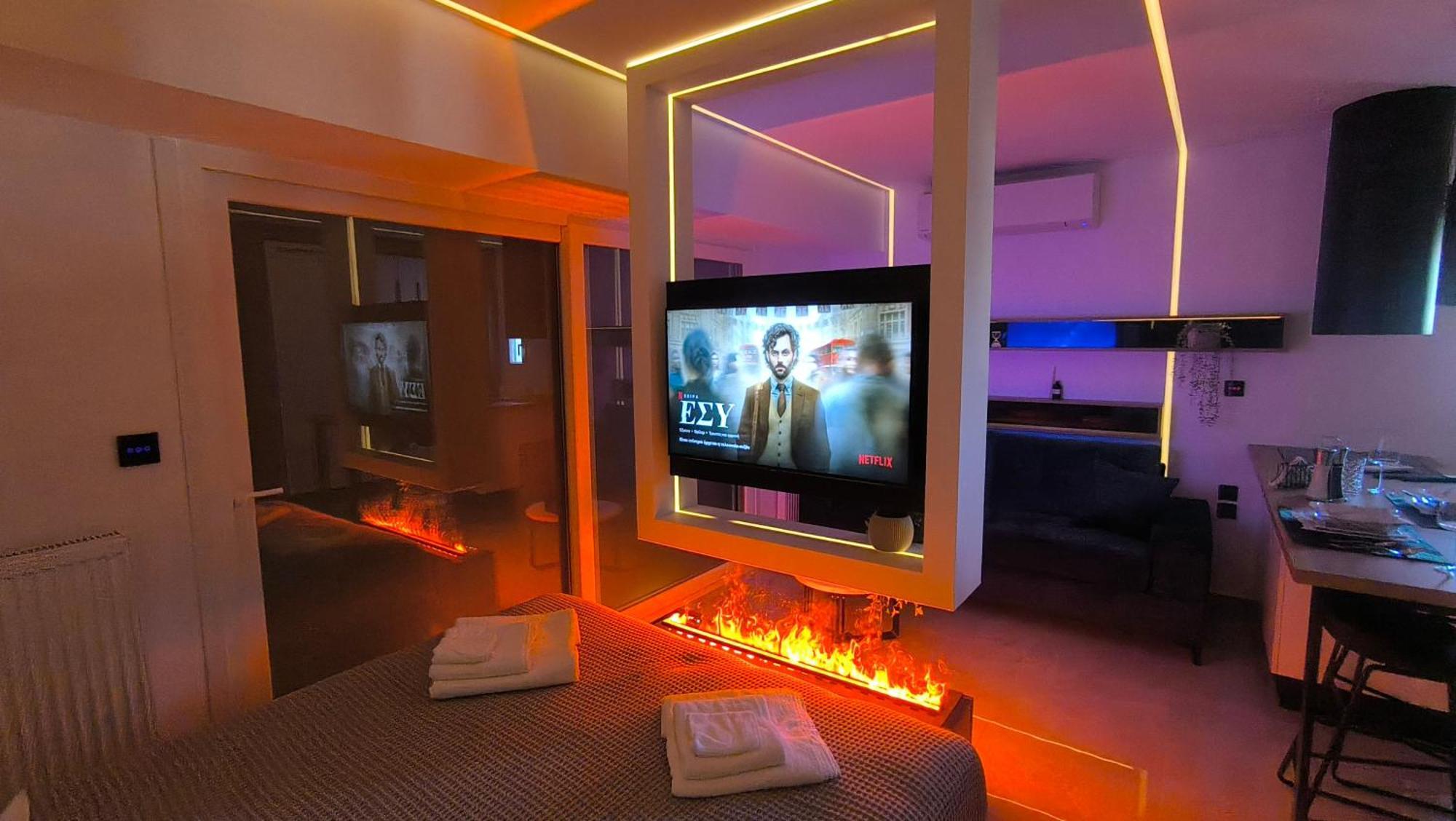 Larisa Absolute Suites, Sky View Smart Home 외부 사진