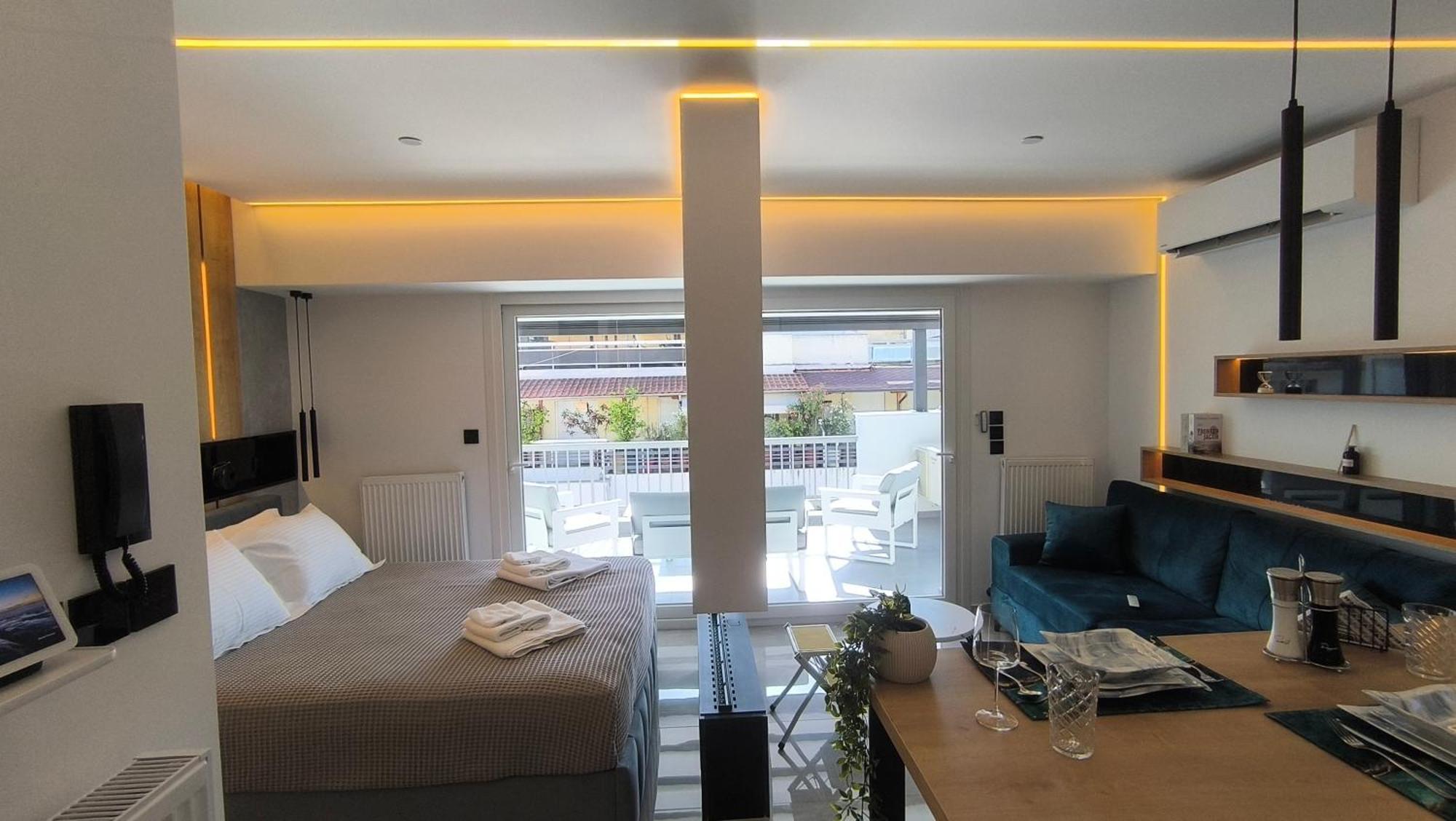 Larisa Absolute Suites, Sky View Smart Home 외부 사진