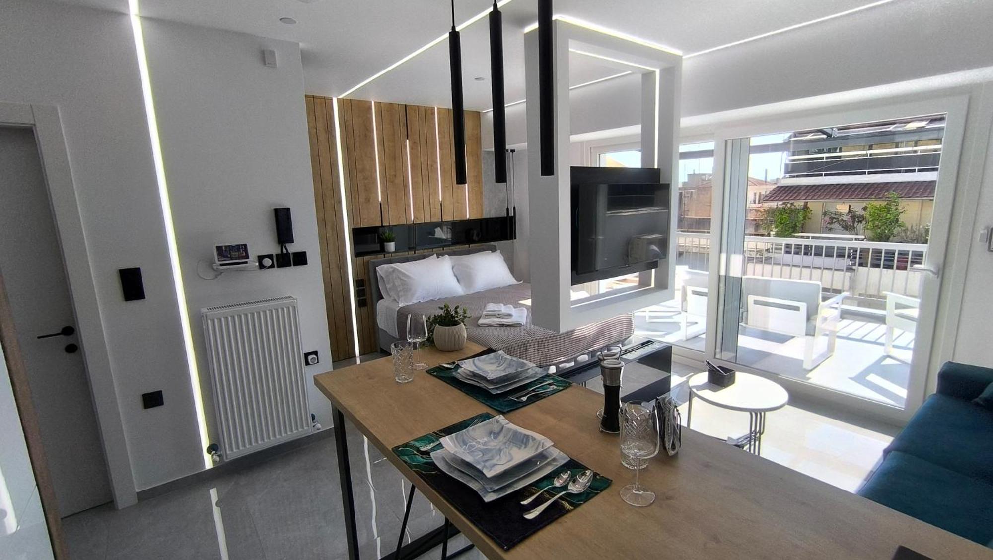 Larisa Absolute Suites, Sky View Smart Home 외부 사진