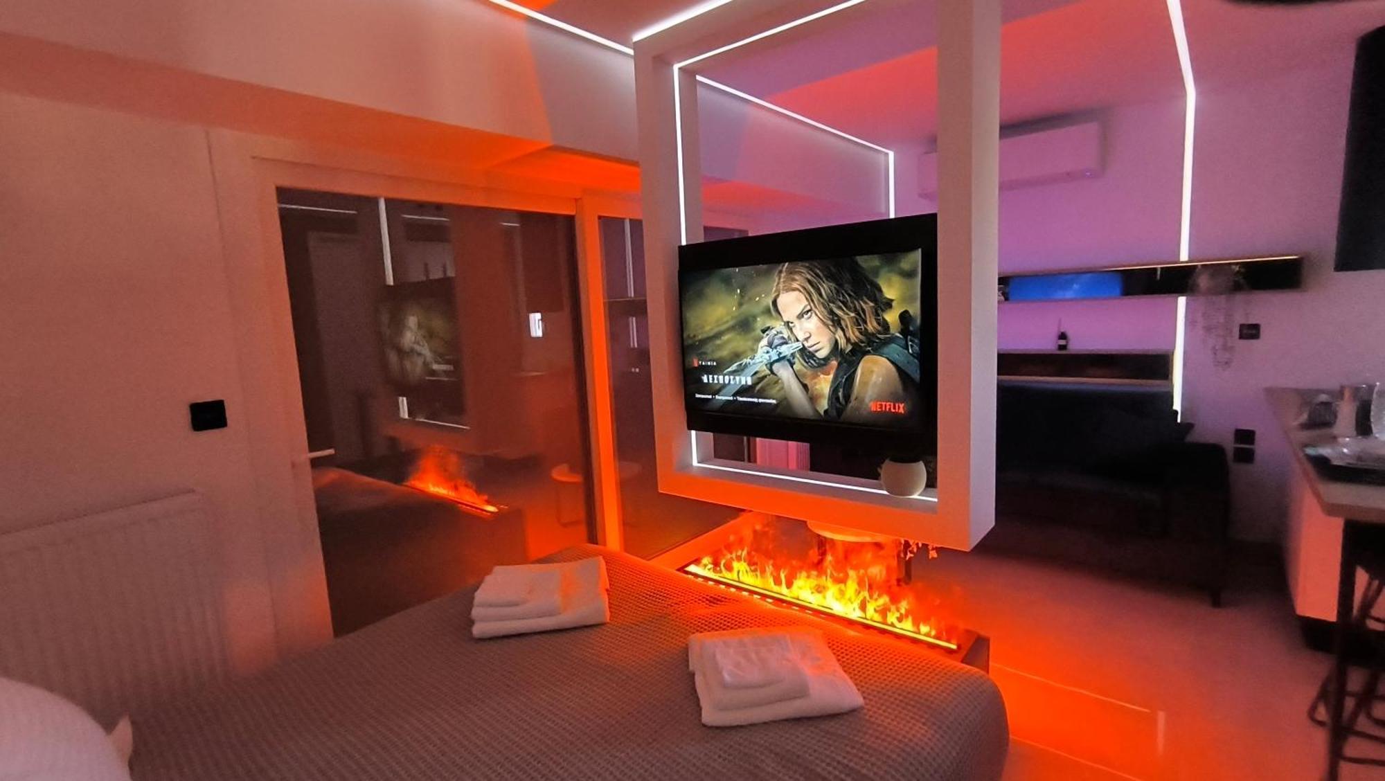 Larisa Absolute Suites, Sky View Smart Home 외부 사진