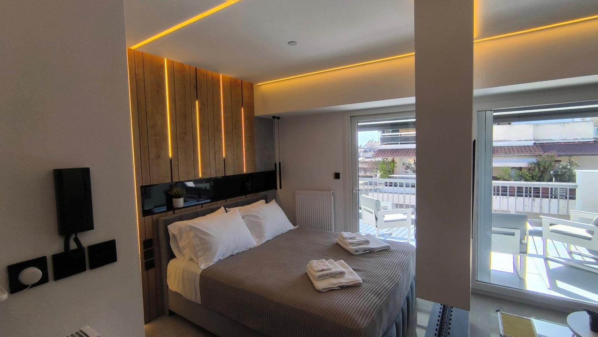 Larisa Absolute Suites, Sky View Smart Home 외부 사진